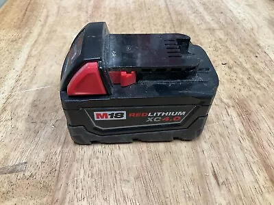 USED Genuine Milwaukee Model 48-11-1840 M18 Xc 4.0 AH Battery Pack • $39.99