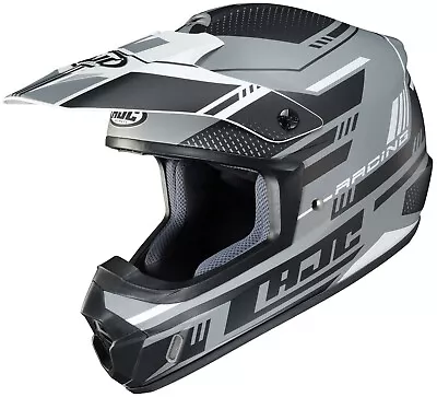 HJC CS-MX2 Motocross Helmet Trax Gray XXX 3X 3XL XXXL ATV CSMX CS-MX II • $88.99