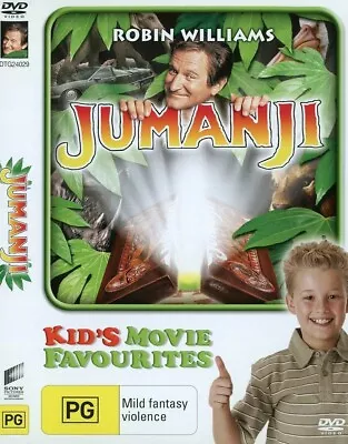 Jumanji DVD (Region 4) VGC Kid's Movie Favourites Robin Williams • £4.93