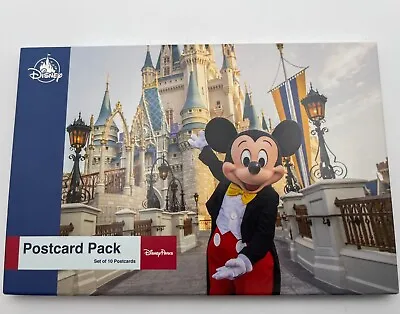 Disney Parks Mickey Mouse POSTCARD PACK Set Of 10 Chip Dale Minnie • $110