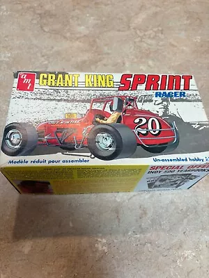 AMT 1/25 Scale Grant King Sprint Racer Model Kit  AMT Stock Race Car  Dirt Track • $19