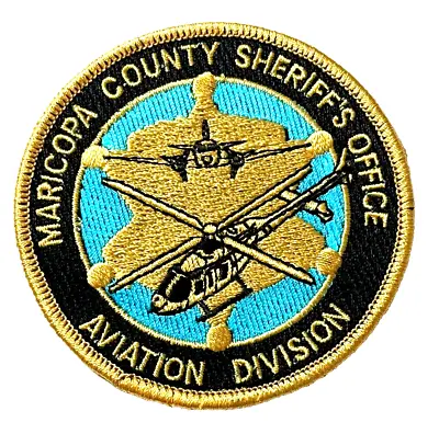 Maricopa County Sheriff's Office Aviation Division Patch (spc4) Arizona • $8.79