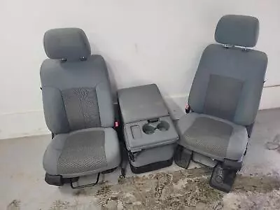 2011-2016 F250 F350 Manual Front Seats W/center Set/console; 40/20/40 • $1525.50