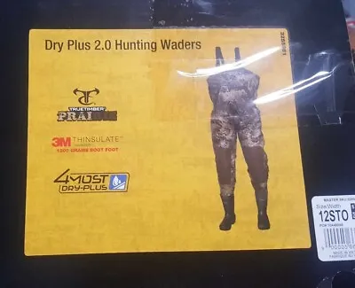 Cabelas Dry Plus 2.0 Hunting Waders Size 12STO • $199.95