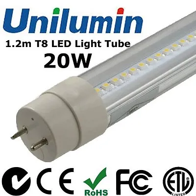 10 X LED T8 Light Tube 1.2m 20W Fluorescent Lamps Nature White  • $219.99