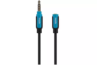 Maplin 3.5mm Aux Stereo 4-Pole Jack Plug To 3.5mm Female Jack Extension Cable - • £5.99