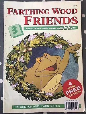 Farthing Wood Friends - BBC Tv Show - Vintage Collectable Magazine Issue 3 • £4.95