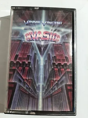 Vinnie Vincent Invasion Self Titled Album Cassette Tape Chrysalis Records 1986 • $9.79