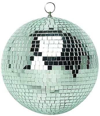 Mini 50mm Shiny Silver Party Disco Mirror Ball Club DJ - Ideal For Decoration • £5.99