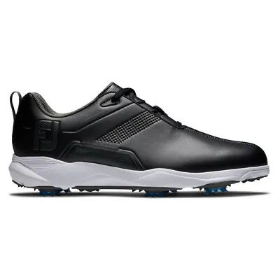 NEW Men's FootJoy FJ ECOMFORT Golf Shoes Black / White Size 11 W • $74.99