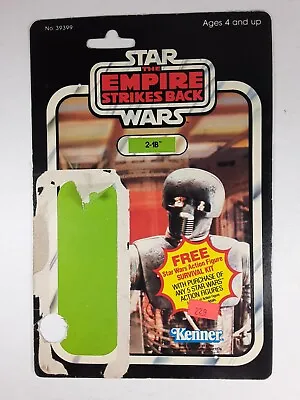 1980 Kenner Star Wars Empire Strikes Back 2-1B Droid 41 Card Back Survival Kit • $18.95