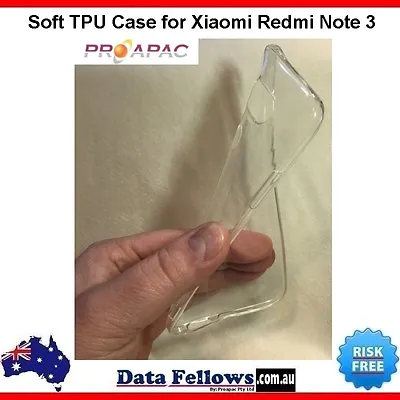 Silicone Clear Rubber Soft TPU Cover Case For Xiaomi Redmi Note 3 Hongmi  • $10.38