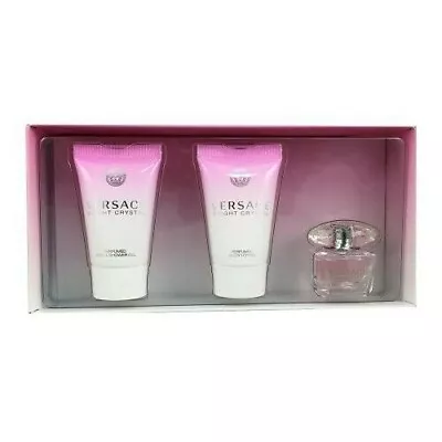 Versace Bright Crystal By Versace 3 Piece Mini Gift Set For Women • $29.99