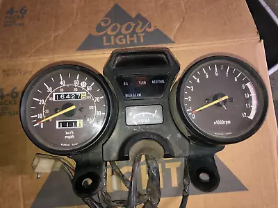 $149 • Buy 80 Suzuki Gs-1000l Speedometer Tachometer Instrument Panel, 34950-45300
