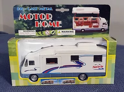 ☆brand New In Box☆ Motor Home Toy W/ Removable Roof & Furniture Die Cast Metal • $24.99