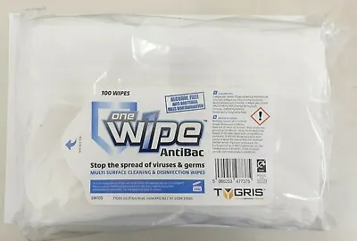 £5.99 • Buy Anti-Bacterial Surface Cleansing Wipes 100 Per Pack  UK Made 