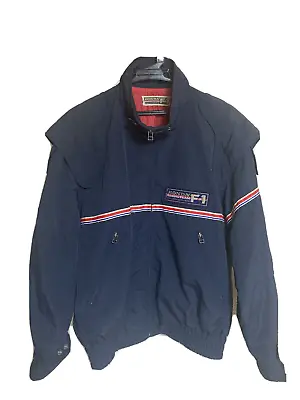 Honda Formula 1 F1 Racing Team World Grand Prix Jacket Size Large Vintage 80's • $149
