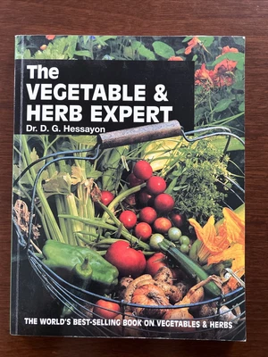 £3 • Buy The Vegetable And Herb Expert: The World's Best-selling Book On Vegetables &...