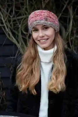 Pachamama Sierra Nevada Headband Red Earth - Hand Made From A Wool And Mohair • £13.95