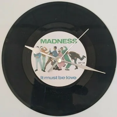 £14.99 • Buy Madness-it Must Be Love-7 Vinyl Wallclock