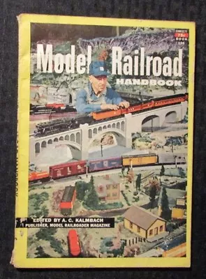 1952 MODEL RAILROAD HANDBOOK Fawcett #133 VG 4.0 Trains 144pgs • $15.25