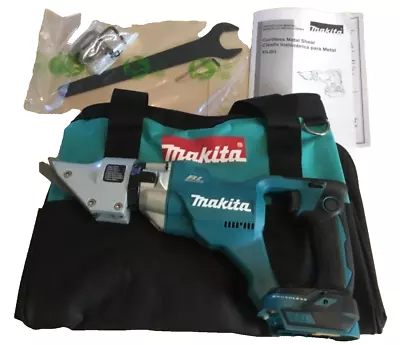 Makita XSJ03Z 18V LXT 14 Gauge Li-Ion Brushless Straight Shear - With Bag • $295