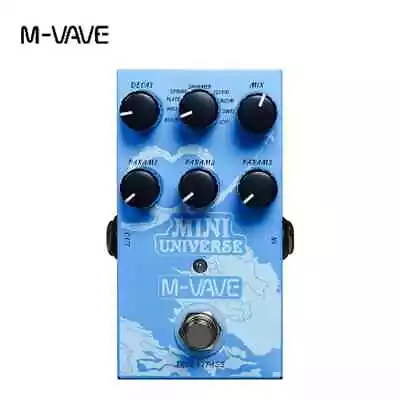 M-VAVE Guitar Effect Pedal Mini Universe Digital Reverb Pedal 9 Reverb Effects • $32.89