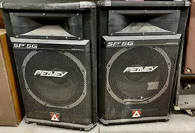 Pair Of Peavey SP5G 15  (1000W) PA Loud Speaker **1 Has A Bad Sub* *PICK UP ONLY • $299.99