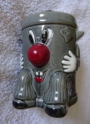 £5 • Buy Dusty Bin Money Box - Vintage From 3 2 1