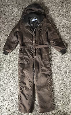 Vintage Men’s One-Piece Hooded Snow Snowmobile Suit By Midwest Outerwear. Small • $45