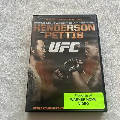 UFC 164: Henderson Vs Pettis DVD W/ Insert (2-Disc Set MMA 2013) • $10.85