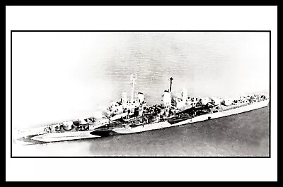 Postcard USS Flint CL-97 • $4.75