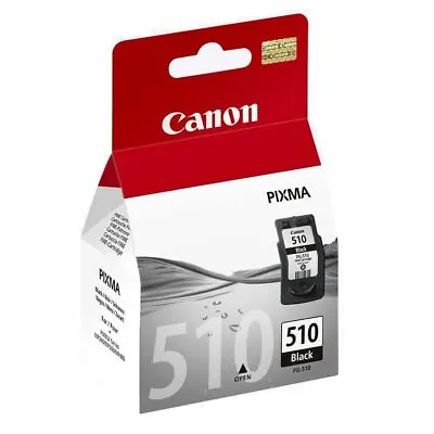 £18.39 • Buy Original Canon PG-510 Black Ink (2970B001) IP2700, IP2702 , MP230, MP240, MP250