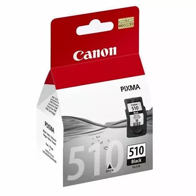 Original Canon PG-510 Black Ink (2970B001) IP2700 IP2702  MP230 MP240 MP250 • £18.51