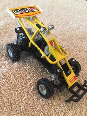 $7 • Buy Rare Vintage MC Toy Race Car Goodyear Bosch Center Line Racing Wheels