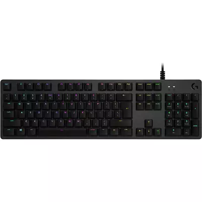 $79.95 • Buy Logitech G512 Mechanical Gaming Keyboard 920-009354 GX Brown Tactile- Black