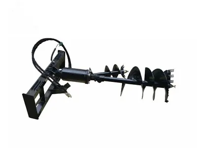 Wolverine Skid Steer Attachment Auger Post Hole Hydraulic Digger 12” & 18” Bits • $1499