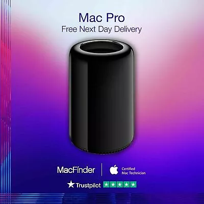 £695 • Buy Apple Mac Pro 6,1 2013 2.7Ghz 12 Core / 32GB / 512GB SSD / D700 Fire Pro
