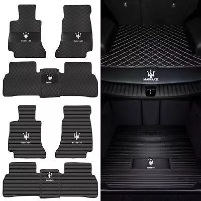 Custom Fit For Maserati Car Floor Mats Liners Waterproof Series Auto Carpet Mat • $25.81