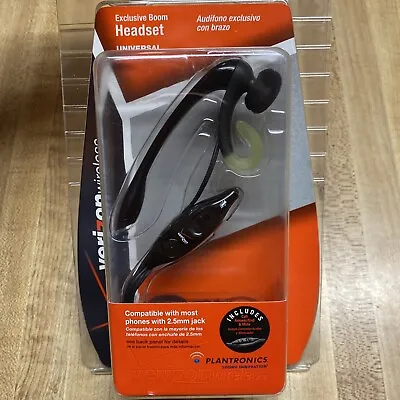 Verizon Wireless Universal Exclusive Boom Headset By Plantronics MX250MCAE 2.5mm • $10