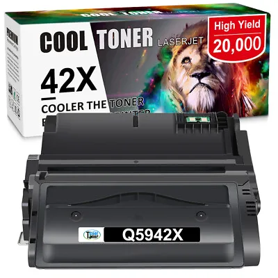 High Yield Q5942X 42X Toner Cartridge For HP LaserJet 4250 4350 4350dtn 4200n • $31.98