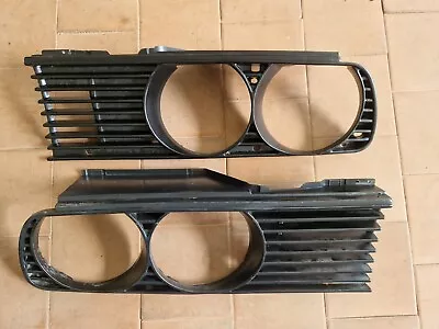 BMW E30 Euro Headlight Grill Set  Left Right Used • $100