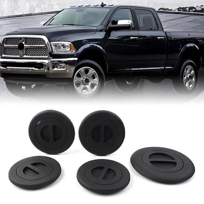 $108.61 • Buy For 2014-2019 Ram 2500 3500 5th Wheel/Gooseneck Bed Plug Cover Kit 68225506AA