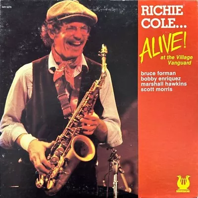 Richie Cole - Alive! At The Village Vanguard / Muse Records Vinyl New • $12