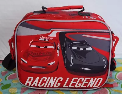 Disney Pixar Cars Lightning McQueen Insulated Soft Lunch Bag Box • $9.99