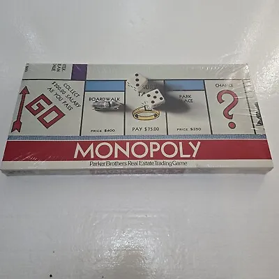 1975 NEW Vintage Monopoly Board Game SEALED ~ No Barcode Pre UPC • $44.99