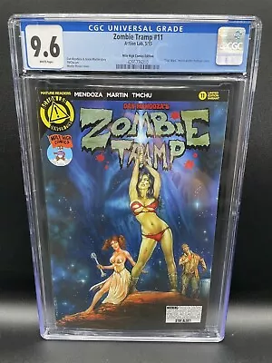 Action Lab Zombie Tramp #10 Mile High Star Wars Homage Variant Cover CGC 9.6 • $499