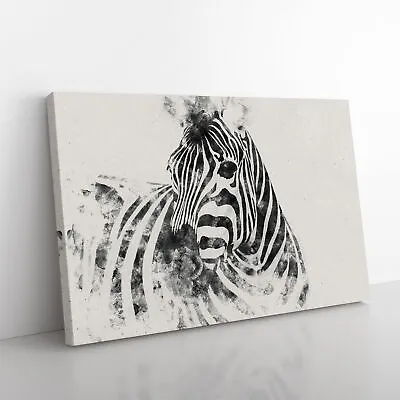 Zebra Vol.6 Canvas Wall Art Print Framed Picture Home Decor Living Room Bedroom • £42.95