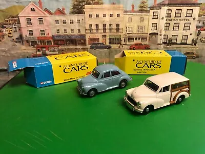£10 • Buy Solido A Century Of Cars 1:43 Scale Morris Traveller And Morris Minor Models