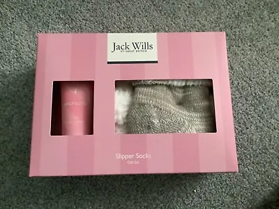 Jack Wills Women Slipper Socks Gift Set RRP £18 • £12.99